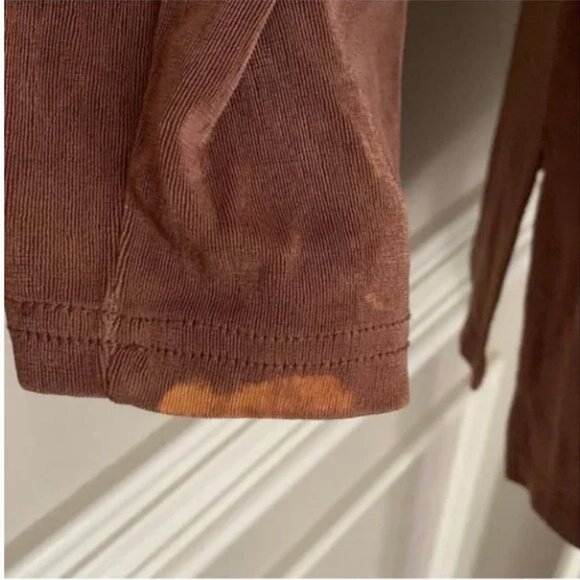 Soft Surroundings Long Sleeve Brown Pull Over Top Size XL - Picture 5 of 7